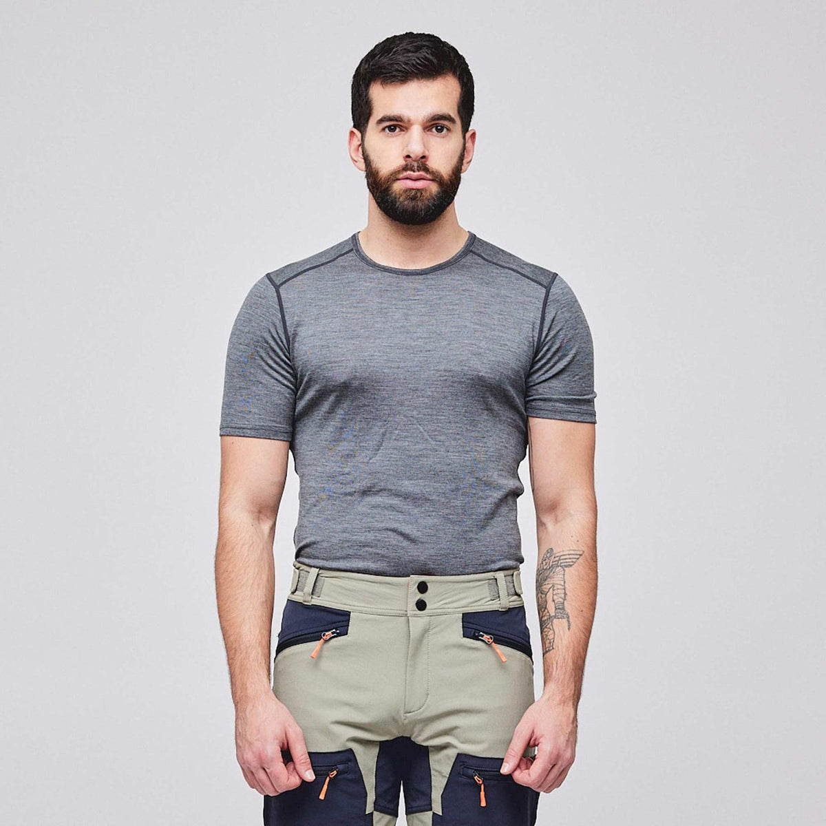 Hornelen – Mid Grey Melange