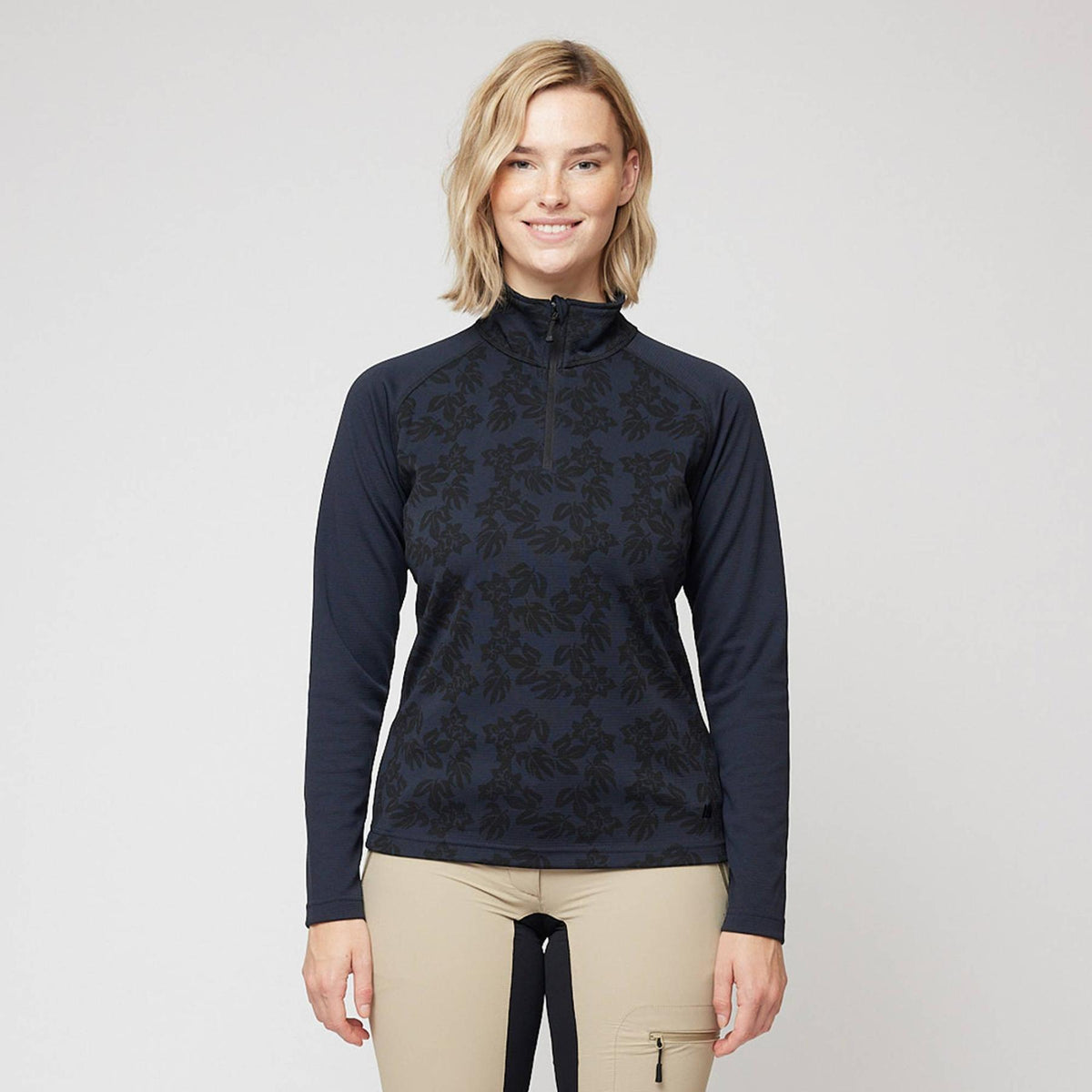 Piano half-zip