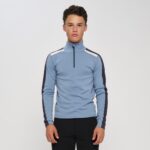 J Lepsøy, merinoull half-zip