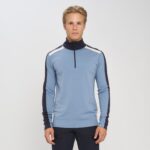 M Storsteinfjellet, merinoull half-zip