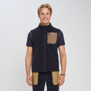 M Skåbu, pilefleece vest