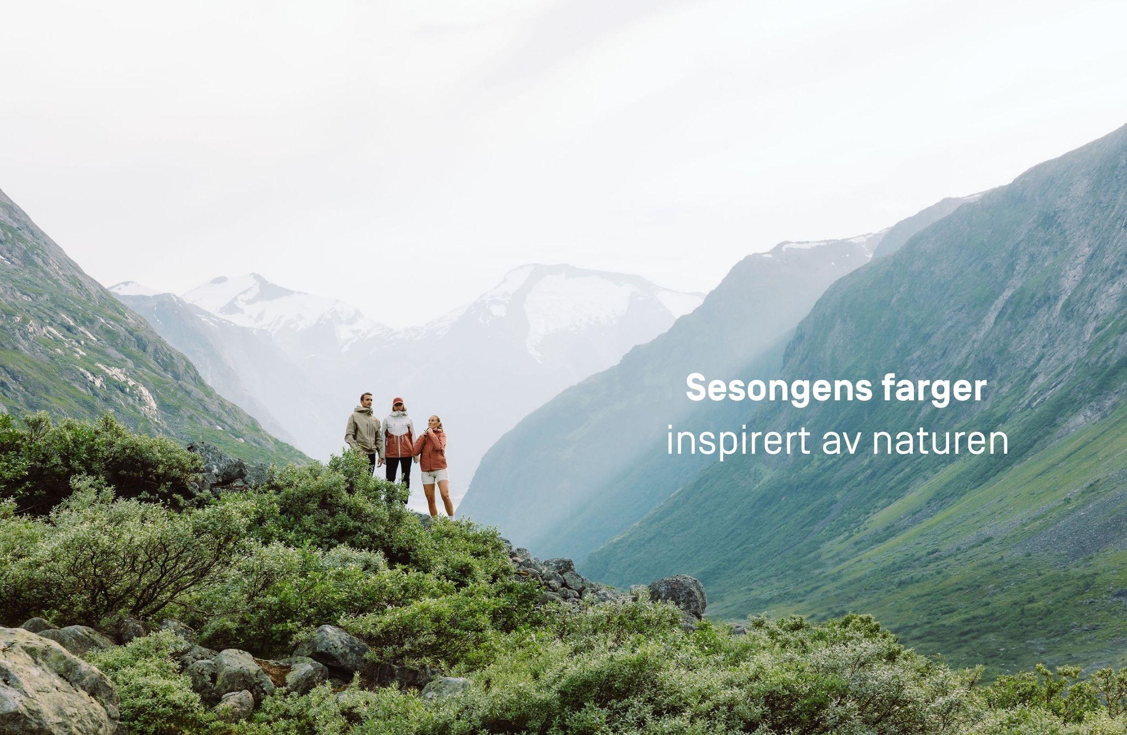 vårens farger inspirert av naturen